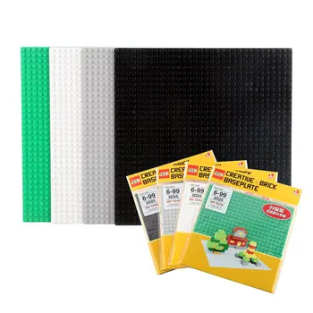 

Classic Building Baseplates Board 32 x 32 Small Dots Base Plates for DIY Building Blocks Educational Toys For Children 3+
