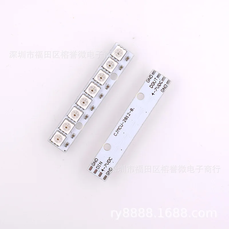 

8-Bit WS2812 5050 rgb led Built-in Full Color Drive Colorful Lights Development Board Robot