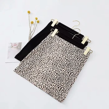 

New Package Hip Skirt Women Retro Commuter Print Leopard Skirt Fashion Skirt High Waist Step Skirts