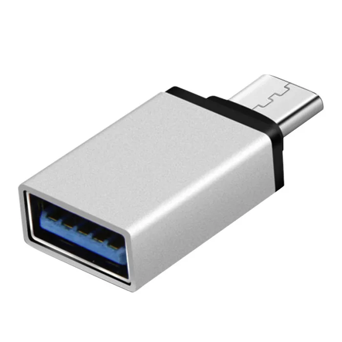 Горячий Мини тип-c к USB 3,0 адаптер из алюминиевого сплава OTG конвертер для всех тип-c мобильных телефонов планшетных ПК NV99