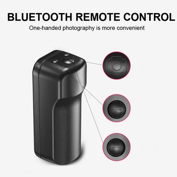 

Outdoor Tool Travel EDC Wireless Selfie Camera Shutter Selfie Handle Grip Bluetooth Photo Stablizer Holder Remote Control