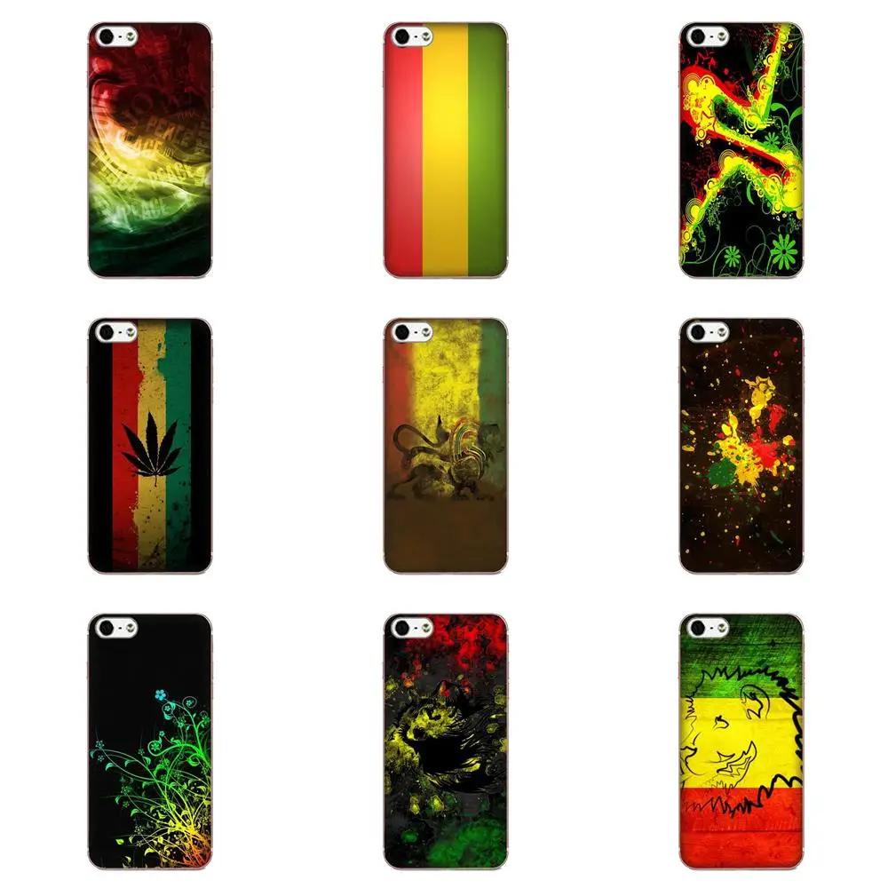 Rasta Reggae для LG G2 G3 G4 G5 G6 G7 K4 K7 K8 K10 K12 K40 Mini Plus Stylus ThinQ 2016 2017 2018 прозрачный чехол из ТПУ |