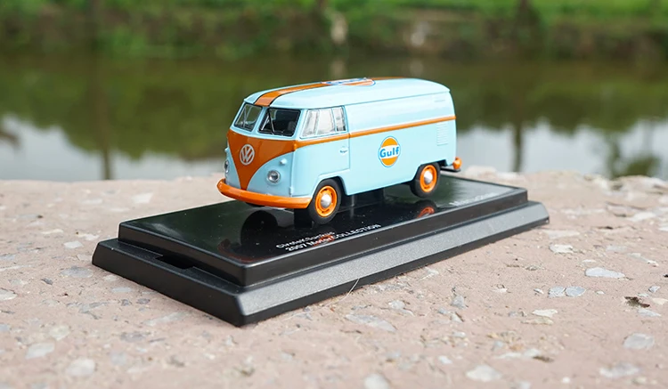 High Meticulous 1:64 VW T1 Van Cargo bus Alloy Model Car Static Metal Model Vehicles For Collectibles Gift