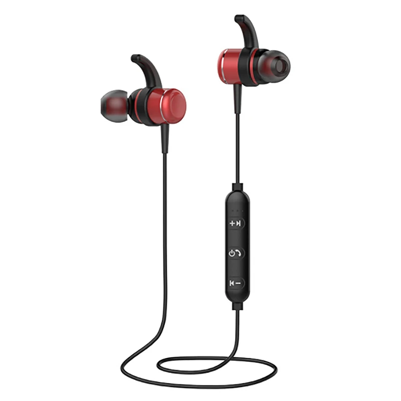 T1 Bluetooth Headset Hanging Ear In Ear Sports Anti Sweat netic Suction Stereo Wireless Bluetooth Headset
