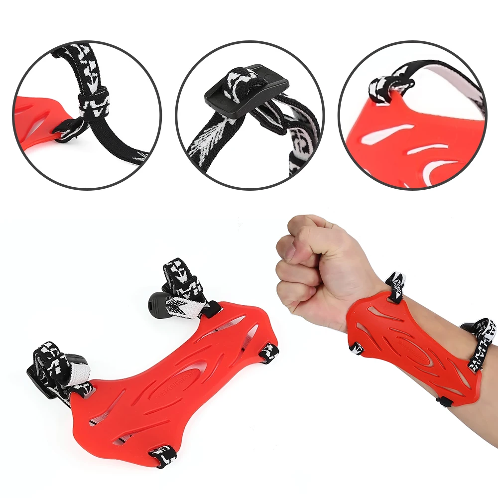 Hunting Bow Arm Guard For Children/Adults Archery Shooting Sleeve Protection Safe Strap Armband Elbow Suppor | Спорт и развлечения