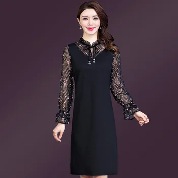 

Summer Korean Version Chiffon Slim Women Dress New Styles Fashion Spring Simple Elegant Broken Floral Office Lady Dresses