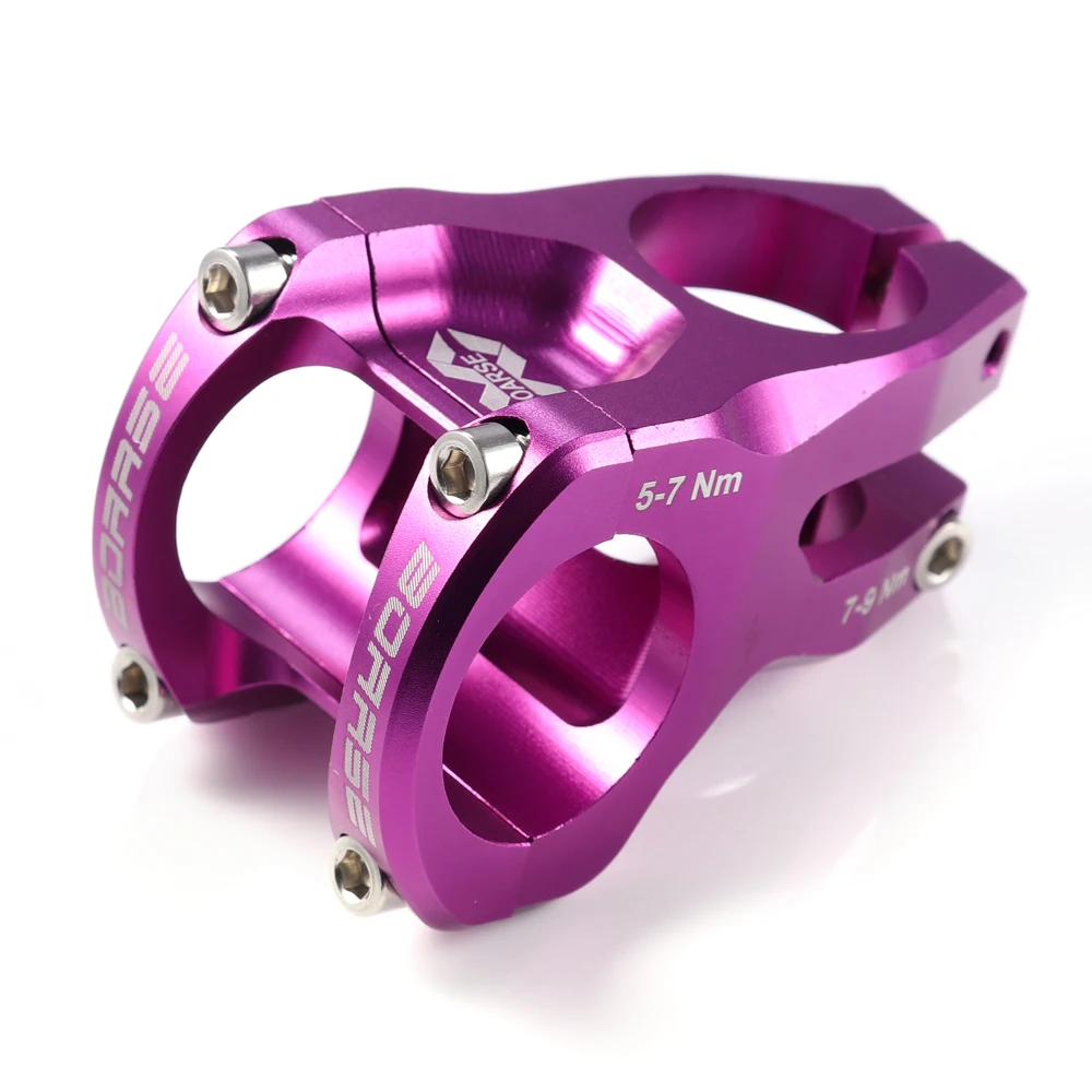 Boarse Bicycle Stem 31.8mm Bike Short Stem Parts Of Bicycle 40mm AluminumAlloy lightwe for AM/DH/FR/DJ/ENDURO