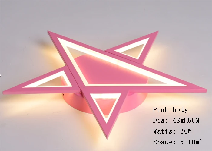 Modern LED Ceiling Lights for Bedroom Living room Lustre Avize Dimming Ceiling lamp lights for Children boys and girls - Цвет корпуса: Dia 48x5cm