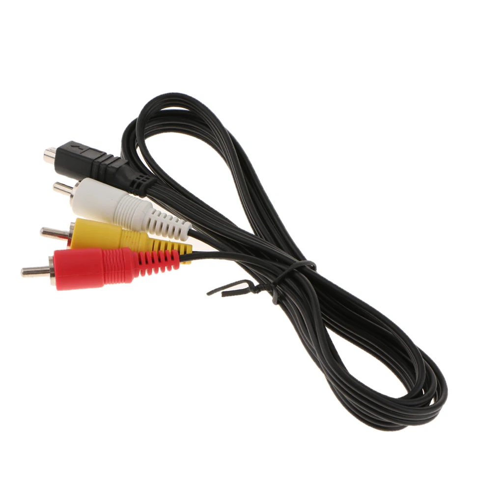 V TV RCA Out Video Cable Cord for Sony DCR-SR82E DCR-SR40/ DCR-SR42 HDR-FX7 DCR-DVD301 Camcorder