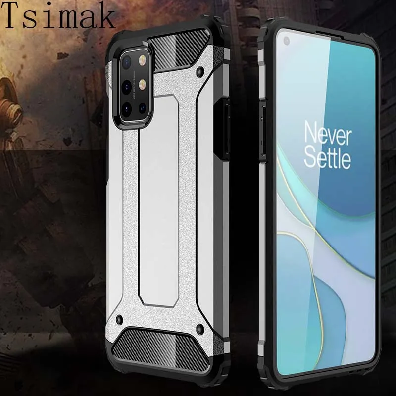 Funda armadura a prueba de golpes para móvil, carcasa de silicona resistente para Oneplus 8 T 6T 7T 9 Pro 8 T 7 9R One plus Nord N10 N100 1 + 9 Pro