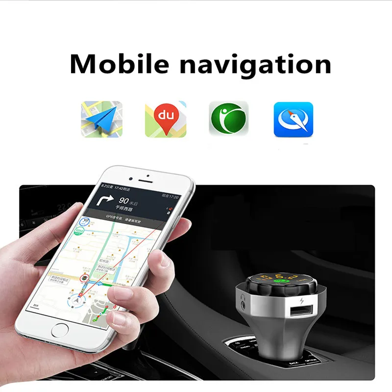 AUX USB anto аудио fm передатчик bluetooth Автомобильный MP3-плеер fm-модулятор manos libres coche радио трансмиссор зарядное устройство