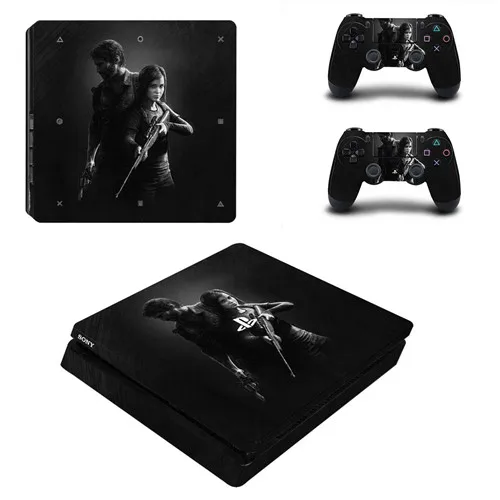 P4SQB0262 Последняя из США PS4 тонкая защита для кожи стикер винил для PS4 консоли и кожаная наклейка на контроллер для Playstation 4 наклейка - Цвет: P4SQB0262