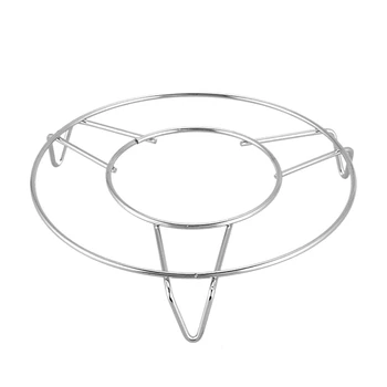 

Stainless Steel Round Steamer Steam Rack Kitchen Cooking 6 Inch Dia