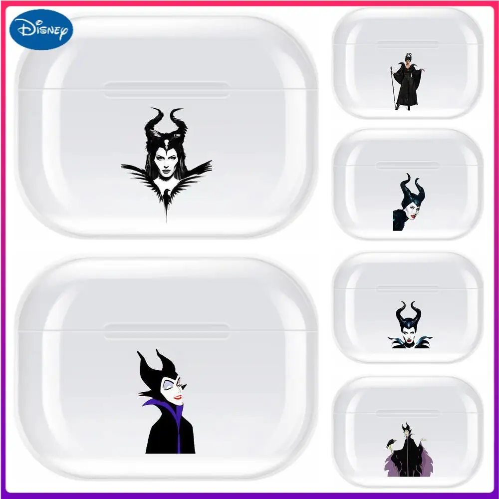 

Disney Maleficent Transparent TPU Case For Airpods Pro 3 Case Silicone Headphone Accessories Air Pods 3 Apple Protective 1 2