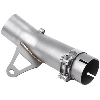 

Motorcycle Muffler Exhaust Middle Pipe Mid-Section Tube Stainless Steel for BMW S1000RR S1000 RR 2010-2016