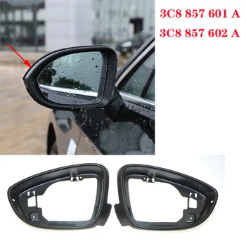 

NEW-Car Side Mirror Housing Frame Trim Shell For Passat B7 CC Jetta MK6 Beetle EOS Scirocco 3C8 857 601 A