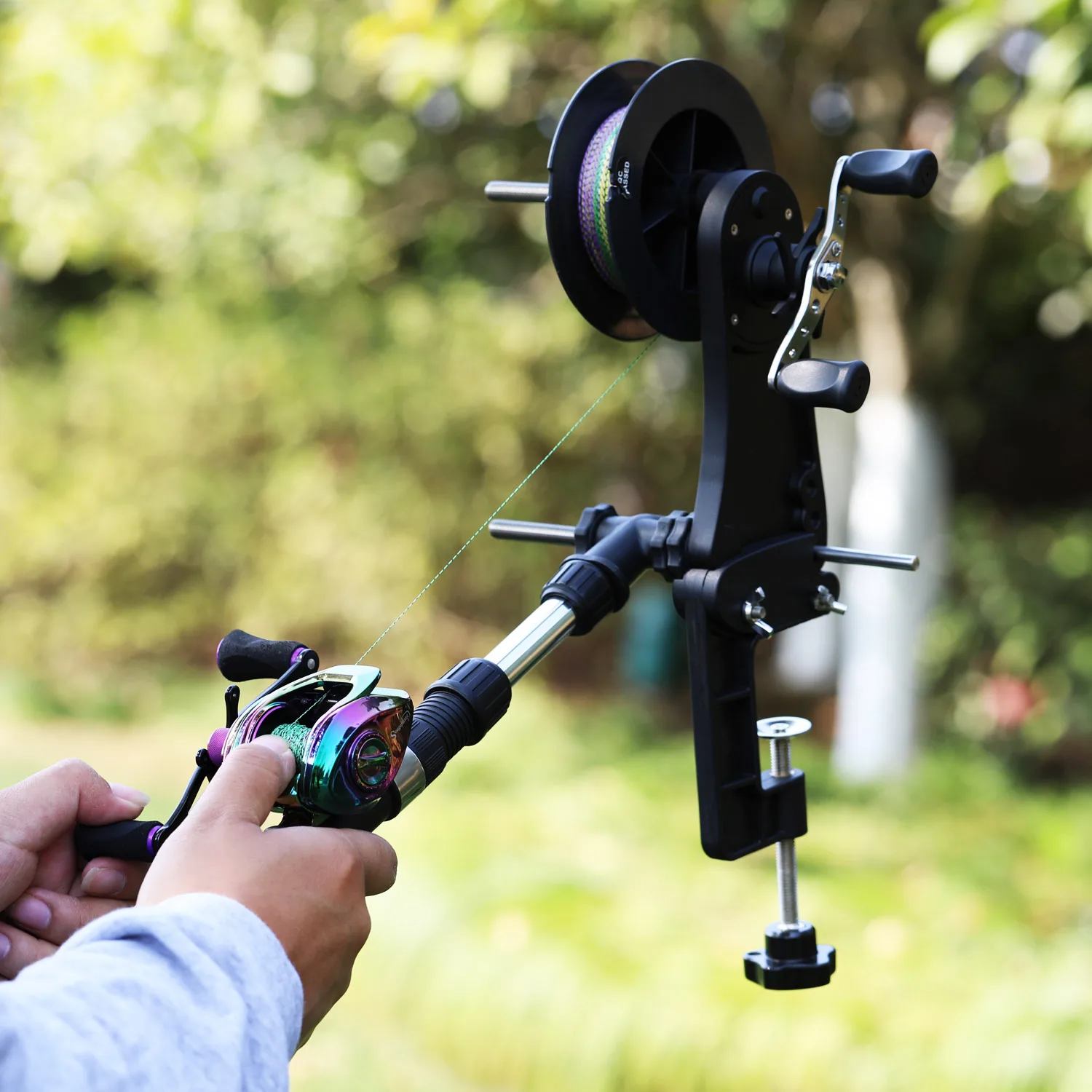 Sougayilang Fishing Tool Portable Fishing Line Spooler Professional