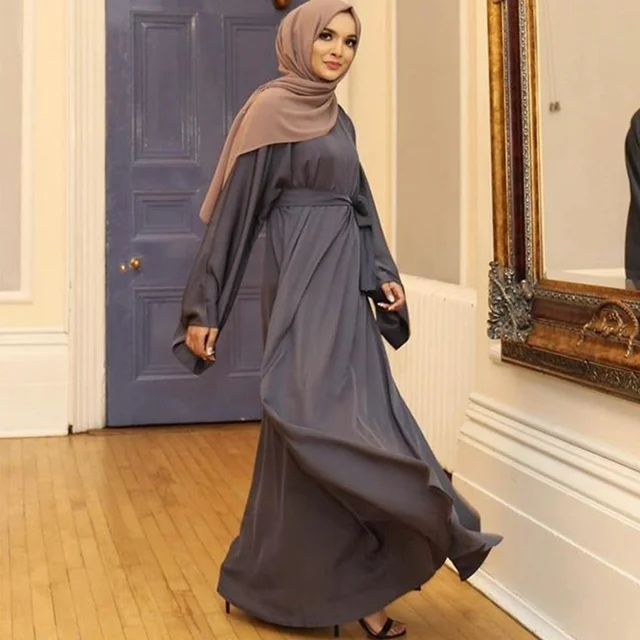 Muslim Ramadan headscarf, women's clothing, Dubai abaya, Turkey, Islamic Clothing, robe, For women