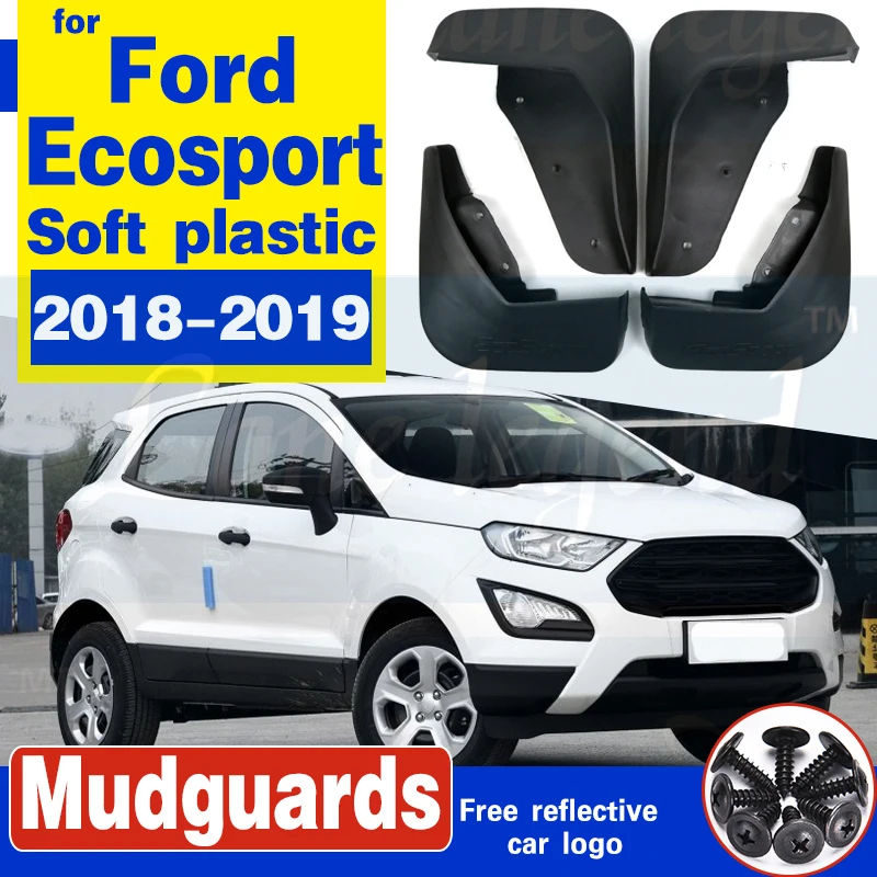 Брызговики передние и задние для Ford Ecosport 2018 2019|Грязезащита| |