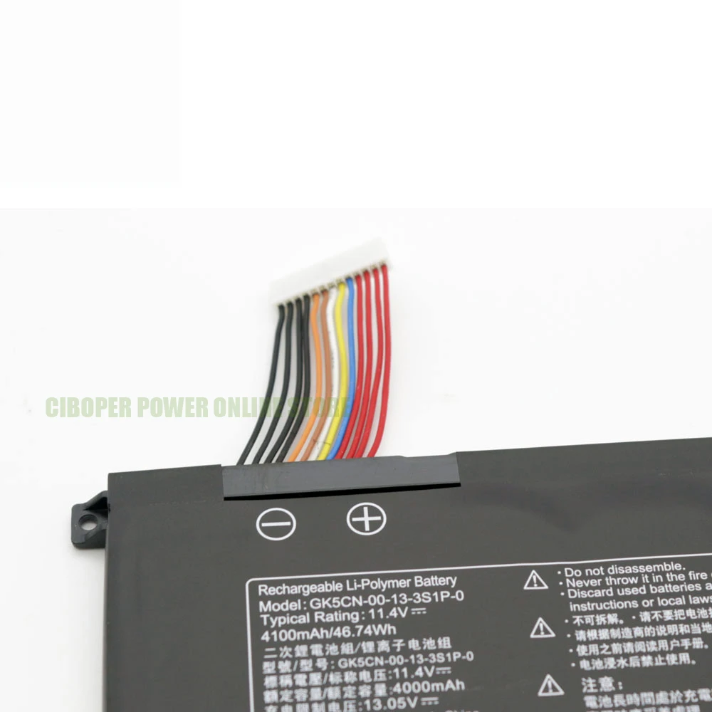 Bateria Original Gk5cn00133s1p-0 para X6805 F117 X8ti X9ti T90 Plus-tb Gk5cn5z Gk7cn6s Gk5cn4z Gk6z5cn Gk7cp6r Gk7cp7s Gk5cq7z - Imagem 2