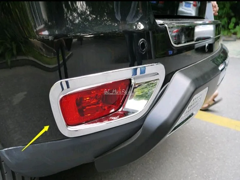 2 шт. хромированные задние противотуманные фары для Jeep Compass 2011 2012 2013 2014 2015 |