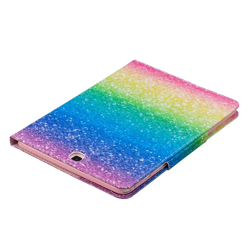 SM-T550 чехол для samsung Galaxy Tab A 9,7 SM-T555 T550 T555 P555 Funda, Модный чехол для планшета из искусственной кожи с рисунком+ подарок