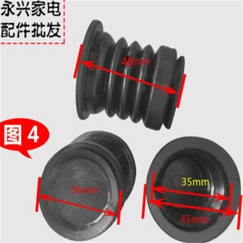 

6PCS Semi automatic double cylinder washing machine universal rubber drain valve core sealing ring water plugging cup