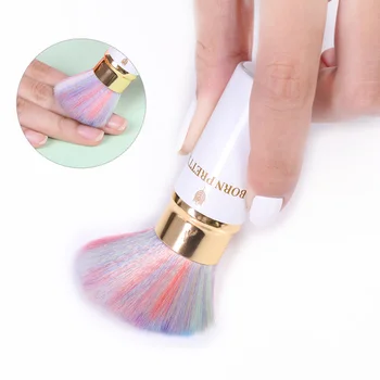 

Nail Brush Tools File Nail Art Care Manicure Pedicure Soft Remove Dust Small Angle Cleaner Acrylic&UV Powder Remover Brush
