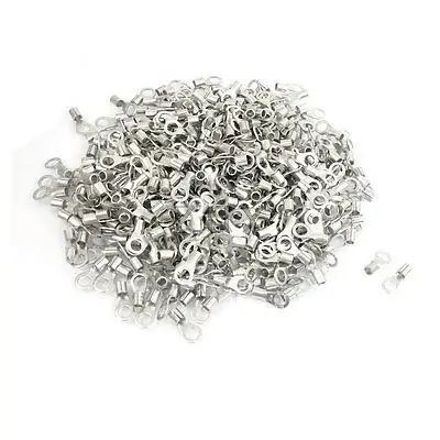 

14-12 AWG 1000 Pcs Non Insulated Ring Tongue Terminals Connector