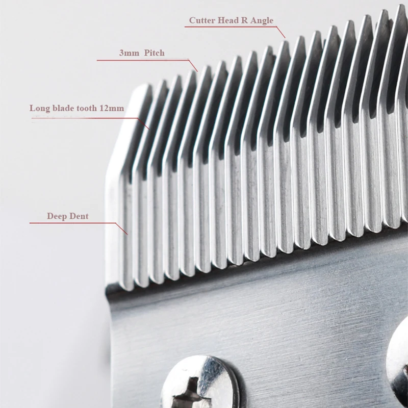 Kemei Powerful Cordless Hair Clipper Wireless Metal Barbera Electric Trimmer Cutting Machine for Barbershop Men