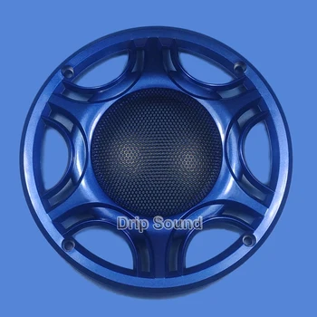 

For 6.5" inch Car Audio Speaker Conversion Net Cover Subwoofer Decorative Circle Metal Mesh Grille 165mm #Blue