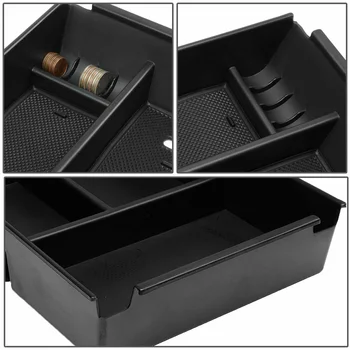 

1pc Storage box Organizer Black For Ford F150 Raptor2009-2014 Interior