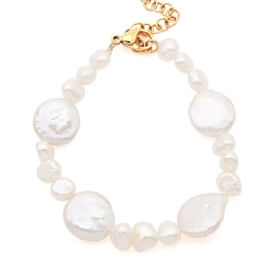 Gargantilha колье из пресноводного жемчуга regalos para mujer naszyjniki готическое ювелирное изделие joias skyrim Женское Ожерелье - Окраска металла: bracelet