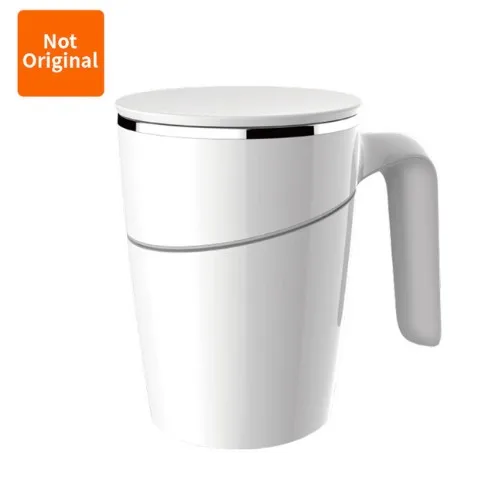Not Xiaomi Xiaomi Fiu 470 мл, не заливающая чашка, умная чашка для воды, инновационная, волшебная присоска, нескользящая, АБС, двойная изоляция, 304 из нержавеющей стали - Цвет: Not Xiaomi