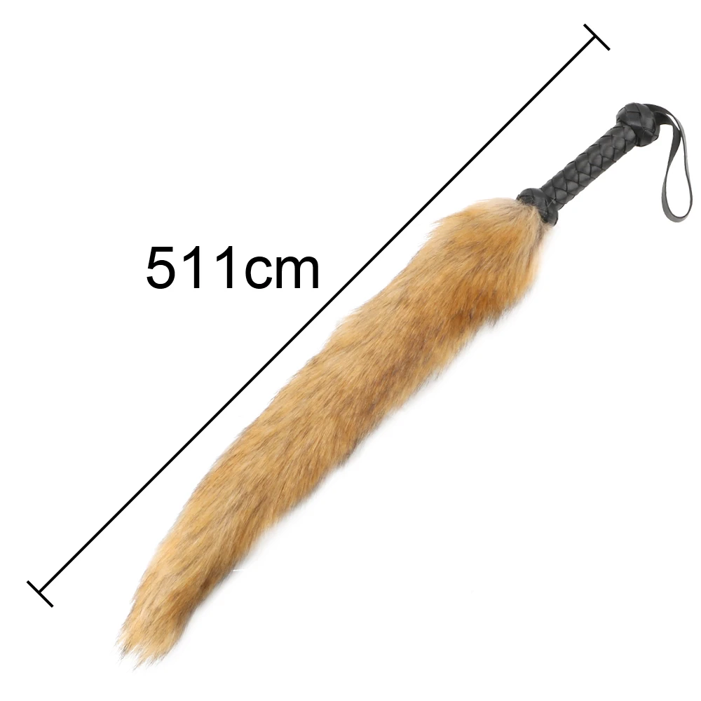 Frusta a coda di volpe per coppie accessorio erotico_voghion.com