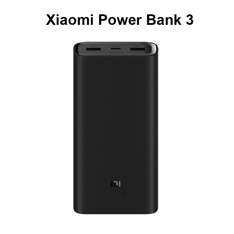 Power Bank 3 Pro Xiaomi Mi внешний аккумулятор 3 Pro PLM07ZM 20000 мАч портативное зарядное устройство двойной USB-C 45 Вт 20000 мАч Внешний аккумулятор для iPhone 11 Pro Max samsung - Цвет: Power Bank 3 Pro