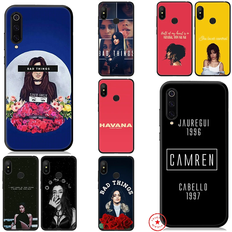 IYICAO Camila Cabello Soft Case for Xiaomi Mi A3 A2 A1 8 Lite 9 Se Max 3 F1 5X 6X 6 CC9 CC9e 9T Pro MiA1 MiA2 |