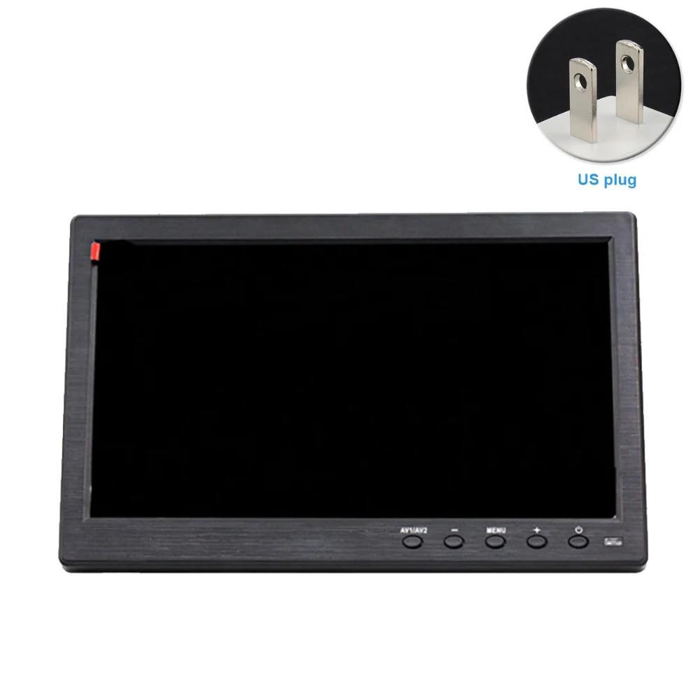 

10.1 Inch HD Multifunction Display Portable Travel Computer Car Mounted Video High Compatibility Monitor Screen Security Smart
