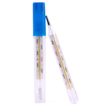 

1PC Mercury Glass Thermometer Large Screen