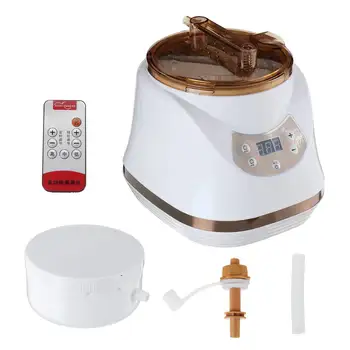 

2.8L Sauna Generator Steam Generator Remote Control Powerful Fumigation Machine Home Steamer Therapy Suitable for Casks Heating