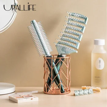 

Urallife Hair Curls Combs Anti-static Straightener Hairs Household Massage Combs Brushs Professional Hair Salon Cylinder Combs