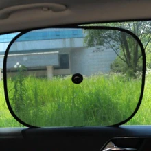 Два комплекта черного нейлонового марлевого автомобильного солнцезащитного козырька 360 мм* 440 мм занавеска бокового окна солнцезащитный козырек от солнца