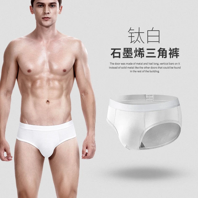 New Men's Underwear Graphene Triangle Modal Elastic Breathable Mid-waist  U-convex Design Briefs for Men Men Underwear Sexy - AliExpress
