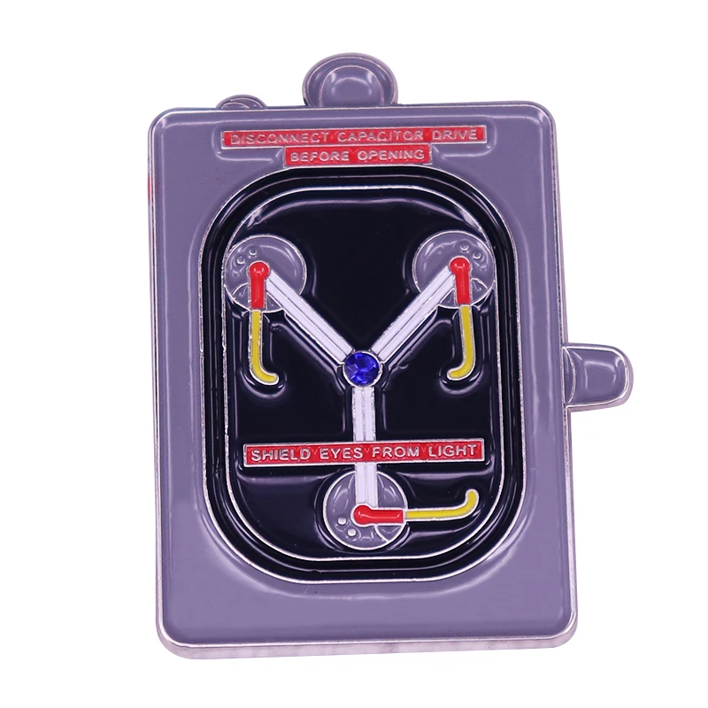 This Flux Capacitor Pin will lead you to jump back into the 80's with this tribute future!Isn't cool | Украшения и