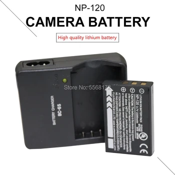 

1PC 2200mAh NP-120 NP 120 Battery + 1PCS BC-65 charger for Fujifilm FinePix F10 F11 Zoom M603 MX4 603 Batteries bateria celular