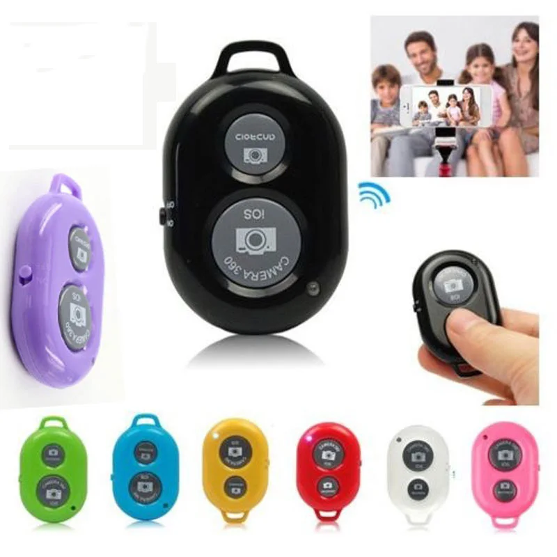 

Universal Wireless Bluetooth Selfie Stick Remote Controller Shutter Release Button For Huawei Xiaomi iPhone Samsung OnePlus