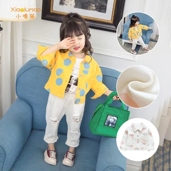 

Coat child toddler girl jacket polka dot jacket baby girl teen jackets baby jeans jackets cute autumn kids cape dropshipping