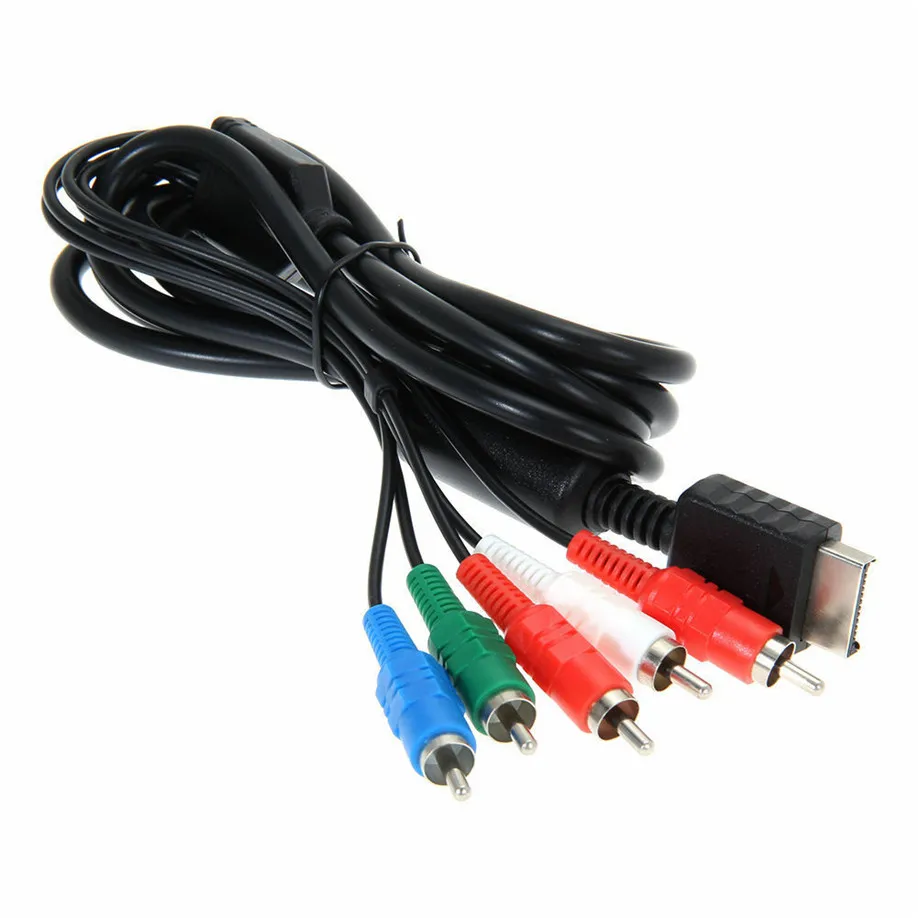 1 8 м 6 футов компонент HD RCA AV видео-аудио кабель для SONY Playstation 2 3 PS2 PS3 Slim Game HDTV Аудио