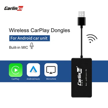 

Carlinkit Wireless Carplay/Android Auto Smart Link CarPlay Dongle for Android Navigation Player Mini USB Carplay Mirrorlink