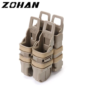

Hunting Tactical 5.56 Version of FAST MAG Quick Pull M4 Magazine Pouch Combination Two Sets 3 Colors